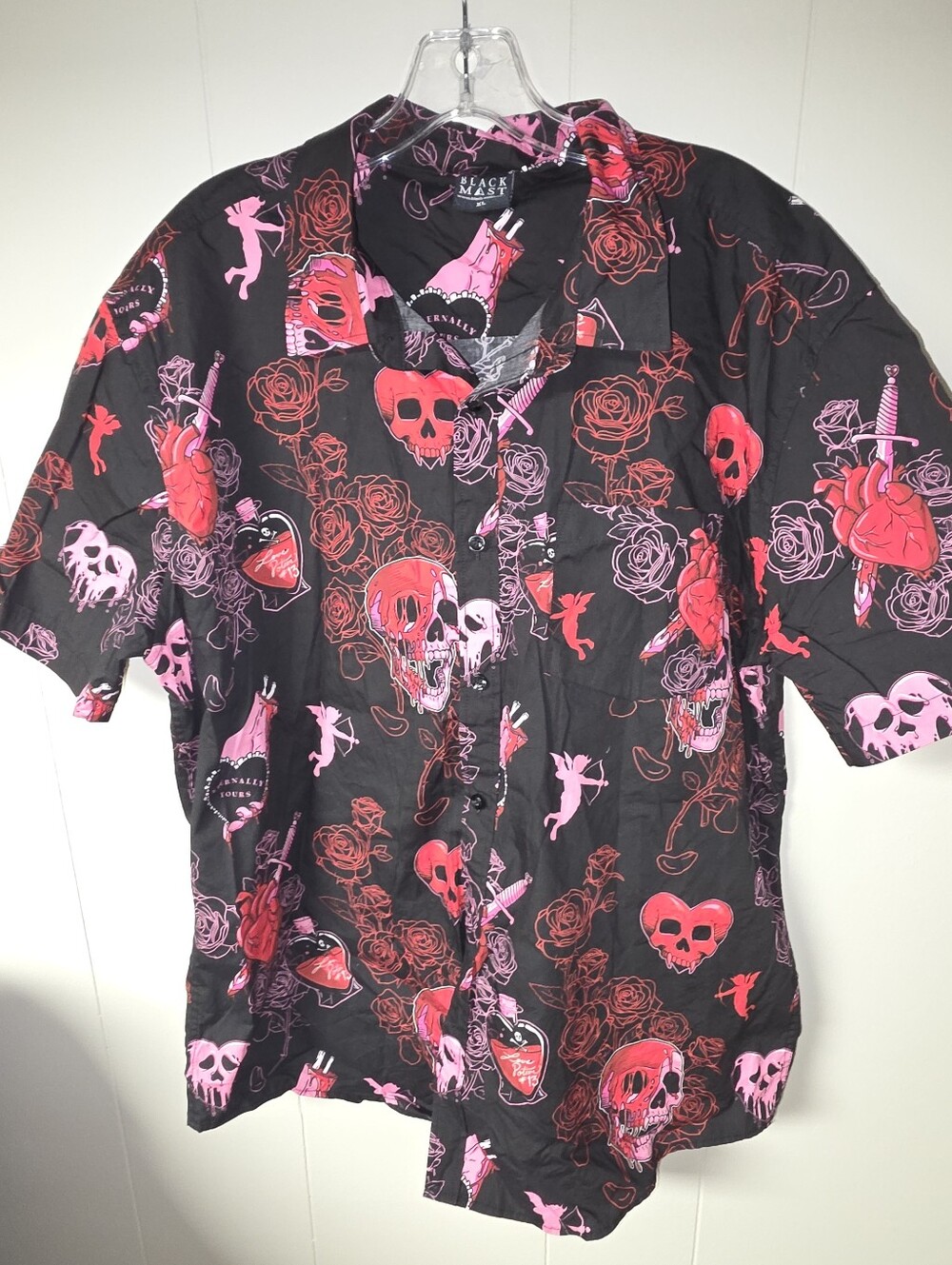Black MAST button Up